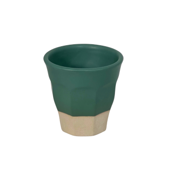 SERO PIXIE MUG FOREST GREEN TWO TONE 200ml ( PCH2340 )