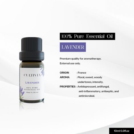 Cultivia - lavender Essential Oil ( HLEO10 )